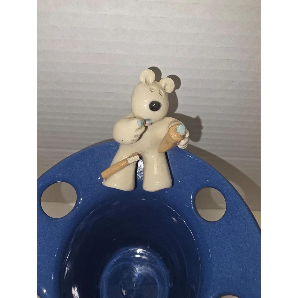 Handmade excellent blue